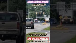 KRAZY CAMBACK KARENS BENNINGTONVT WALK OF SHAME ID REFUSAL FIRST AMENDMENT AUDIT PRESS NH NOW [upl. by Darnall]