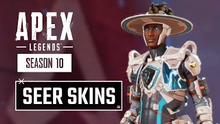 All Seer Legendary Skins  Apex Legends [upl. by Nehgaem]