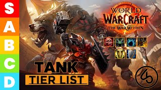 My Tierlist for Tanks in Mythic for The War Within [upl. by Atiuqehs]