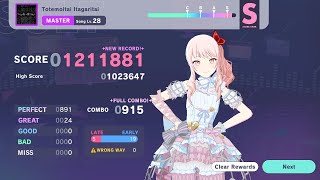 Colorful StageProject Sekai  Totemoitai Itagaritai Master Full Combo With 11 Speed [upl. by Beryle]