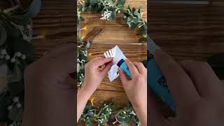 DIY Christmas Paper Snowflakes Tutorial easy [upl. by Notrem]