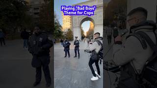 Playing BAD BOYS theme song for Cops👮‍♂️😂 [upl. by Ailesor465]