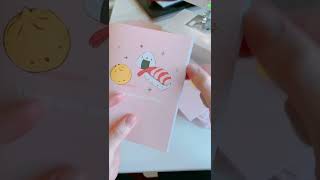 how I make notebooks 📚 handmade stationeryshop behindthescenes notebook makingnotebooks short [upl. by Valery564]