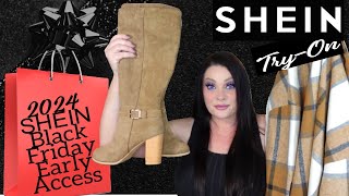 SHEIN Black Friday Early Access Try On Haul [upl. by Ahtnama154]