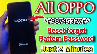 How to unlock oppo mobile Oppo mobile ka lock kaise tode oppo mobile ka password lock kaise tode [upl. by Aisenet]