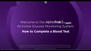 AlphaTrak3 How to Complete a Blood Test [upl. by Aenej593]