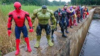 Avengers Superhero Story Marvels SpiderMan 2 Hulk Iron Man Captain America Venom [upl. by Nnylakcaj]