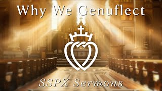 Why We Genuflect  SSPX Sermons [upl. by Yoho]