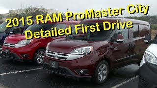 2015 RAM ProMaster City Cargo and Wagon DETAILED Review  in 4K [upl. by Sirois552]