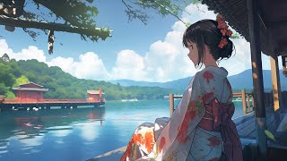 Beautiful Japanese Piano Music  Stop Overthinking Stress Relief Music Sleep Music Calming Music [upl. by Burgwell]