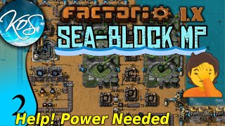 Factorio Seablock 2  LANDFILL amp CHARCOAL  MP with Mathias [upl. by Sheff]