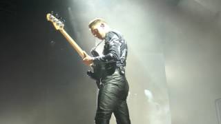 THE XX  INTRO  live Paris Le Zenith 14022017 [upl. by Einnim]