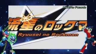 Ryuusei no Rockman Opening Sub español [upl. by Onitsirc826]