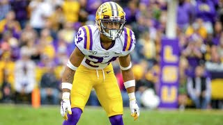 Derek Stingley Jr LSU In Coverage  2019 Season Targets  Freshman Year [upl. by Wildermuth]