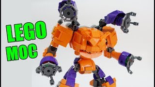 Lego Pumpkin Mech [upl. by Ettigdirb17]