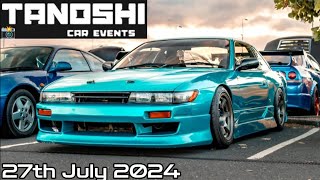 🌸 HUGE Japanese Car Meet at Cobham Services UK 🌸  JDM Import UK Car Scene Burnouts and Full Sends [upl. by Akemhs]