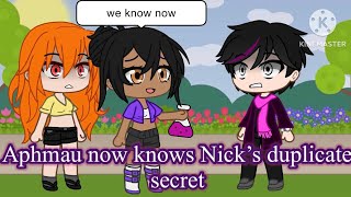 💜 Aphmau knows Nick’s duplicate secret 💜  Aphmau  Gacha Club AU September 12th 2024 [upl. by Oinafipe]