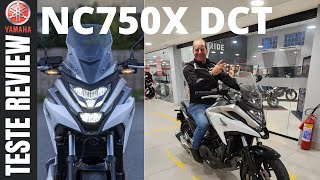 TESTE HONDA NC750X DCT 2023  LANÇAMENTO  TESTE REVIEW  ACELERAMOS NA SERRINHA [upl. by Colas]