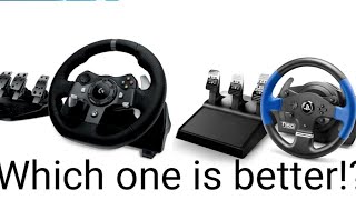 Thrustmaster T150 For the First Time Logitech Do better Job Steering wheel G920g29 vs t150 comp [upl. by Jeroma]