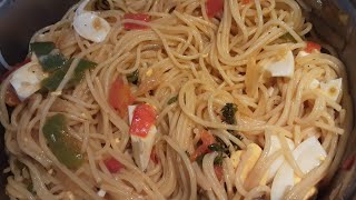 SANS VIANDE Spaghetti préparé différemment😋👌une recette a testé absolument  🔝 [upl. by Ahsenot954]