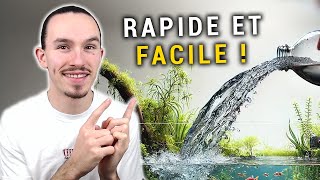 COMMENT faire un CHANGEMENT DEAU en aquarium [upl. by Nehr365]