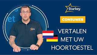 Realtime vertalen met uw Starkey hoortoestellen en onze app Beschikbaar van de 2400 serie [upl. by Rapp]