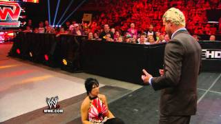 Raw Alternate angles of Vickie Guerrero falling down on Raw [upl. by Dlabihcra]