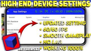 🔥Aethersx2 Emulator Best Settings For High End Phones  High End Settings For Efficient Device [upl. by Ayalahs]