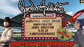 Experience the Thrilling Live ONSTAGE Performance of Janes Addiction [upl. by Asseniv]