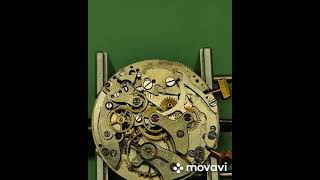 Vintage 1940s Landeron 48 Chronograph full Stripdown for service [upl. by Gathers]