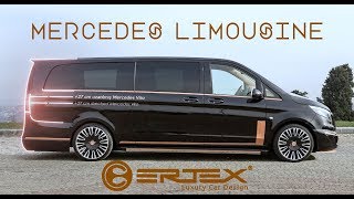 Ertex Luxury Car Design Mercedes VClass Limousine [upl. by Lamaaj]