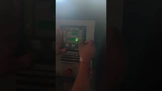 Controller Service Reset ES3000 Chicago Pneumatic screwaircompressor machine [upl. by Oloapnaig]