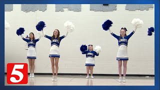 With her special powers this girl joins the cheer squad [upl. by Brick]