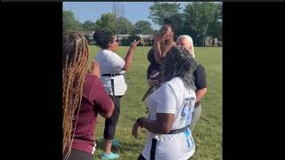 Firehawks moms vs sons flag football 🏈 [upl. by Laurel595]