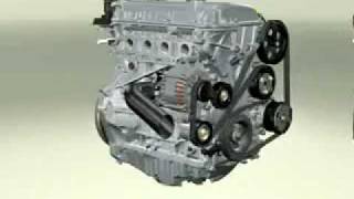 FORD DuraTec Engine 3D Simulation [upl. by Orian]