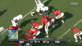 SVP Bad Beats Colorado State vs Savannah State 952015 [upl. by Malo]