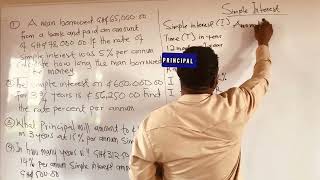 SIMPLE INTEREST BUSINESS MATHEMATICS PART 1 [upl. by Camala]