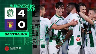 Santrauka  Highlights  Žalgiris  Dainava [upl. by Adnelg]