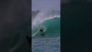 YES KYA surfing mentawaiisland indonesia waves girl kandui barrel [upl. by Center]