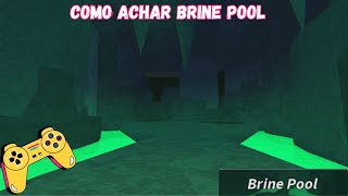 como achar brine pool Fish  ROBLOX [upl. by Heidie]