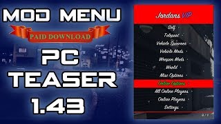 GTA 5 Online 146 Jordans Menu w Money and RP Hacks  Download [upl. by Reamonn]