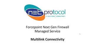 Forcepoint Next Gen Firewall  Multilink Connectivity [upl. by Silisav]