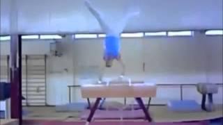 Pommel Horse Busnari Gymnastics Video [upl. by Arytahs]