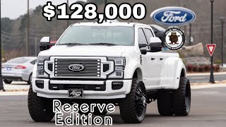 STUNNING 2020 Ford F450 Platinum Reserve Edition Leveled on 37s Stormtrooper American Force Truck [upl. by Larue710]