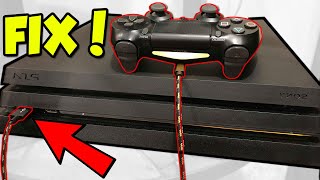 🔧🎮 HOW TO FIX PS4 CONTROLLER WONT CONNECT  WONT CHARGE Best Methods [upl. by Berwick]