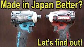 Made in quotJapanquot Makita Better Let’s find out [upl. by Enerak221]