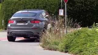 Sound BMW X6M SportauspuffSound by mariani E71 [upl. by Toby5]