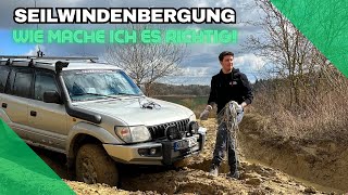 How to Seilwindenbergung  Wie mache ich es richtig [upl. by Anoif]