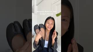 Margiela Ballerina Tabi Flats Review margiela margielatabi tabiflats [upl. by Otha]