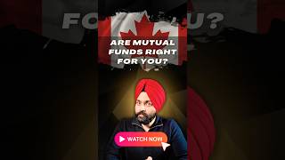 ETF vs Mutual Funds shorts workwisecanada stockmarket investment canada finance taxes [upl. by Anny]